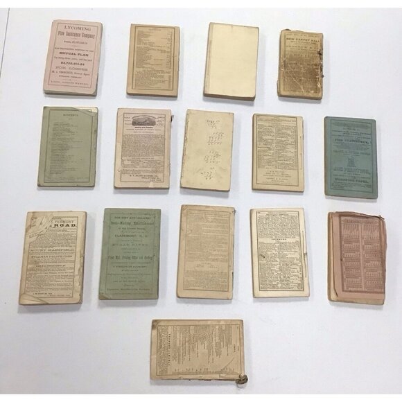 Lot 1800's Walton's Vermont Register/Business Directory/Almanac Year Books 📖 - Picture 1 of 4